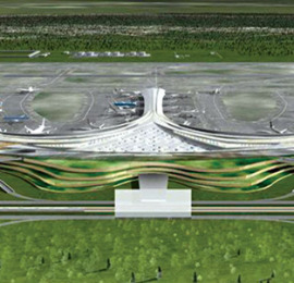 Long Thanh International Airport model